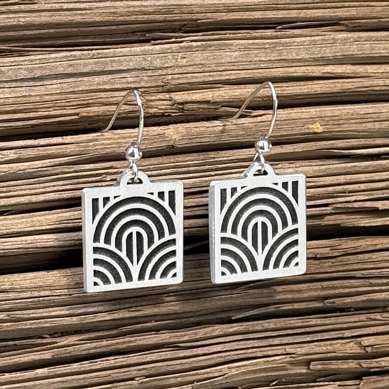 Deco Fan Earrings