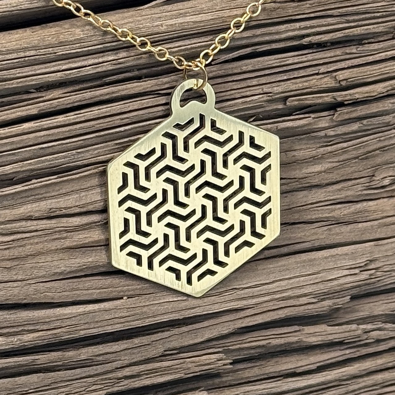 Tri Zag Pendant